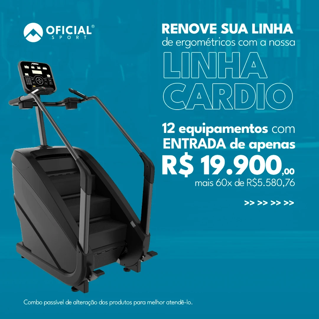 Renove seus aparelhos <br /><strong>da Linha Cardio</strong>