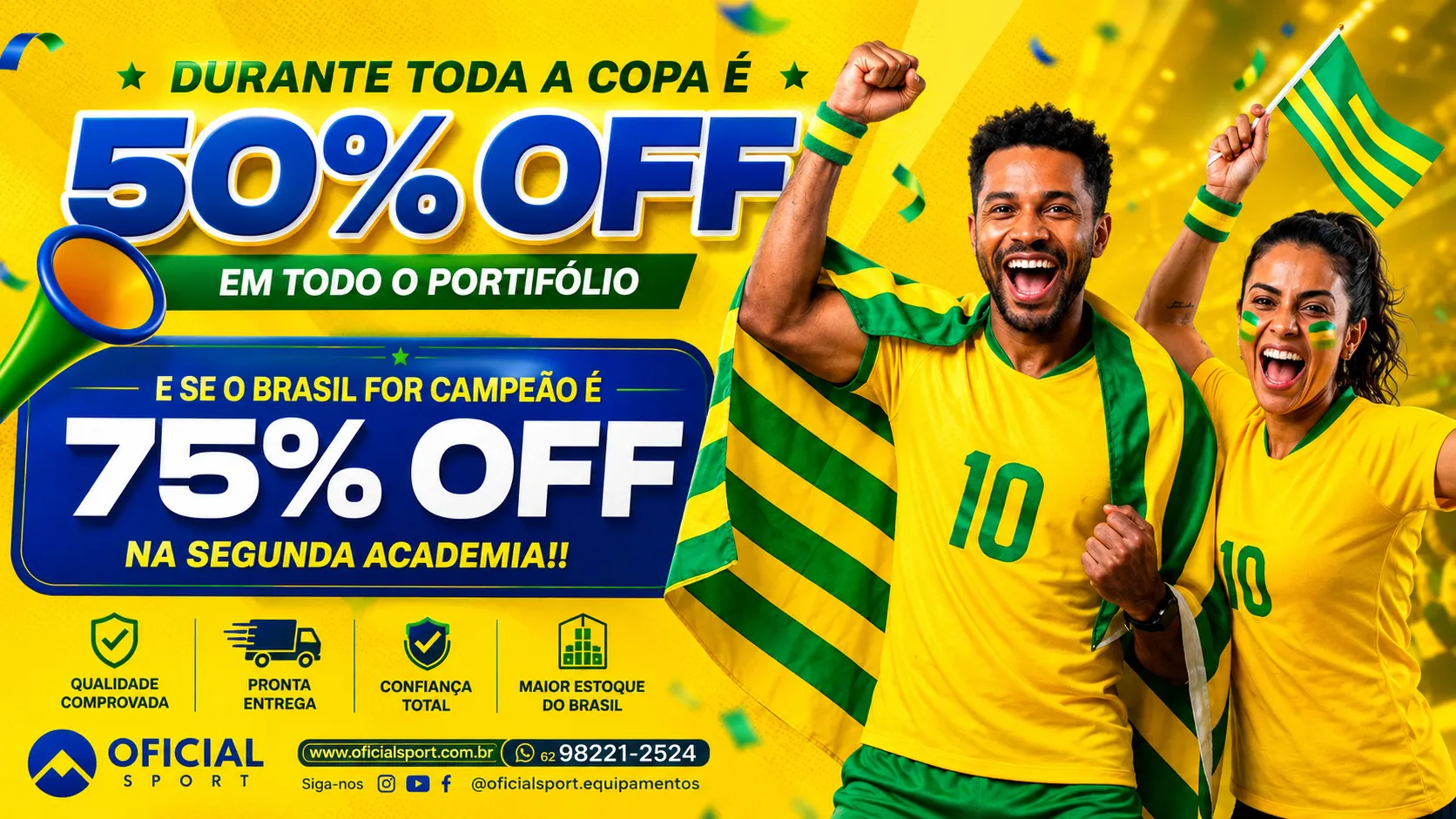 Oficial Sport Aparelhos para Academia